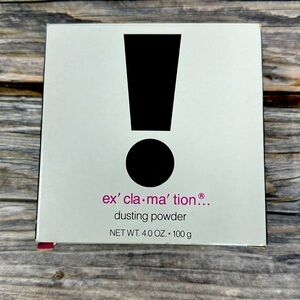 Exclamation! by Coty Vintage Sealed Dusting Powder with Puff 4.0 oz​